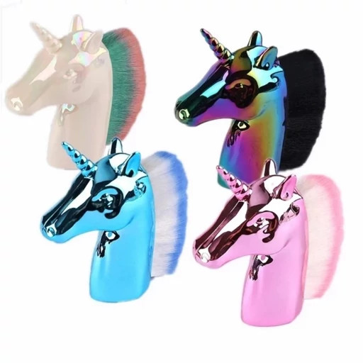 فرچه و براش تمیز کننده ناخن یونی کورن unicorn