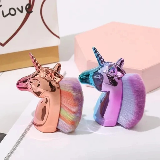 فرچه و براش تمیز کننده ناخن یونی کورن unicorn