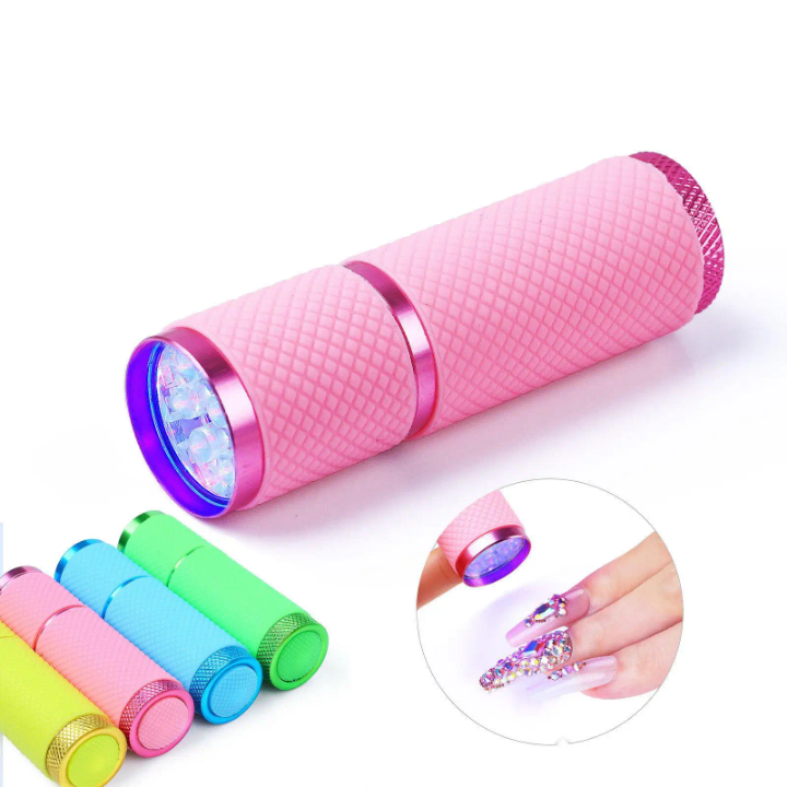 یووی چراغ قوه ای 9 LED