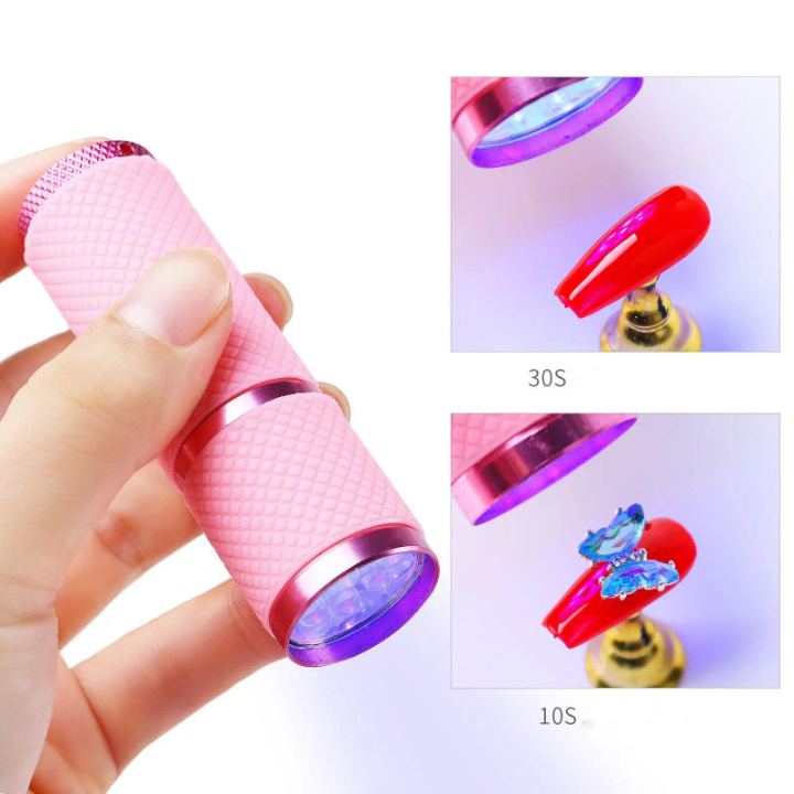 یووی چراغ قوه ای 9 LED