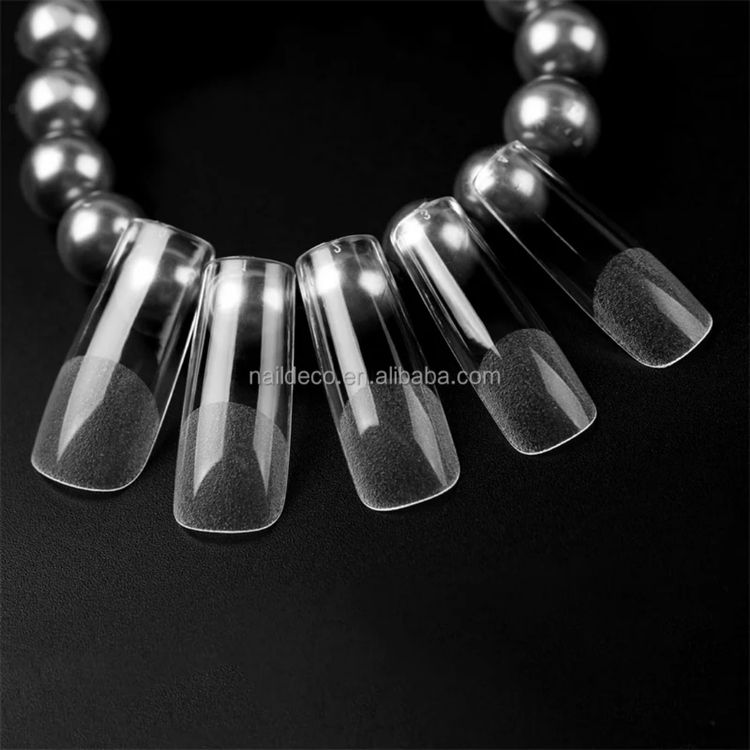 ژلیکس ناخن ( ژل تیپس) مربعی 120 عددی