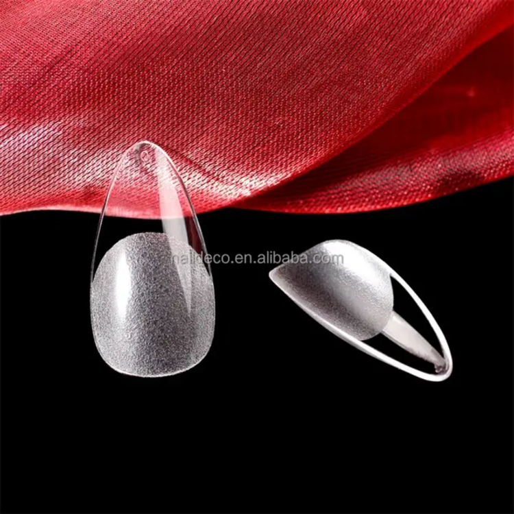 ژلیکس ناخن ( ژل تیپس) بادومی 120 عددی