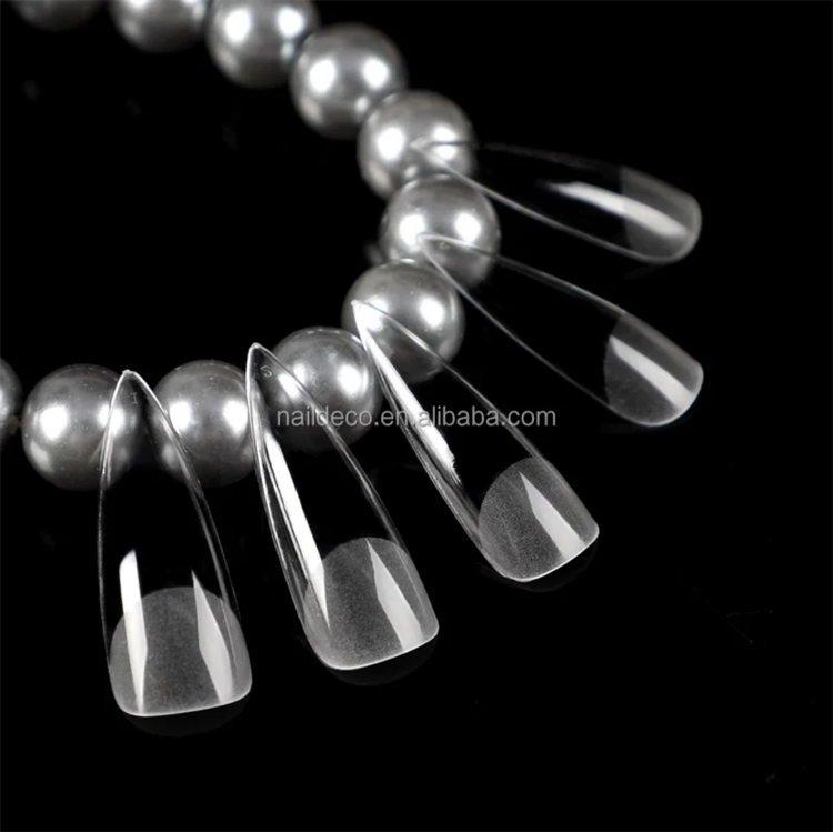 ژلیکس ناخن ( ژل تیپس) سرتیز 120 عددی